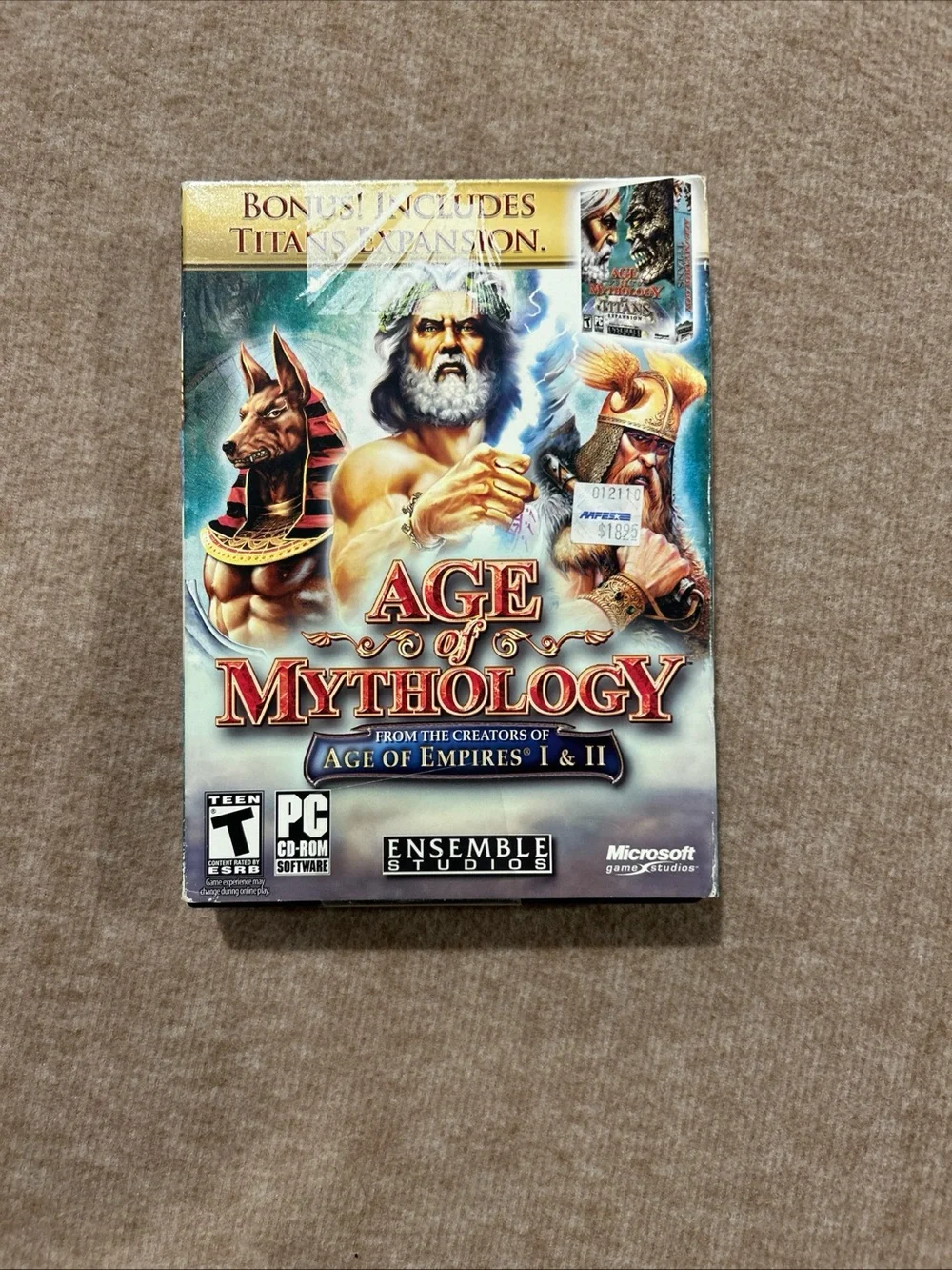 Microsoft Age of Mythology PC Game - Blue, Gold, White